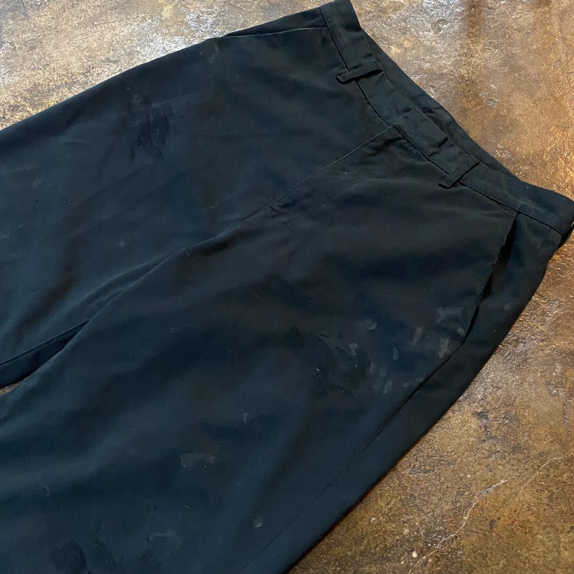 (2) 안셀름 데미지 페인팅 와이드 치노 팬츠 상품이미지2