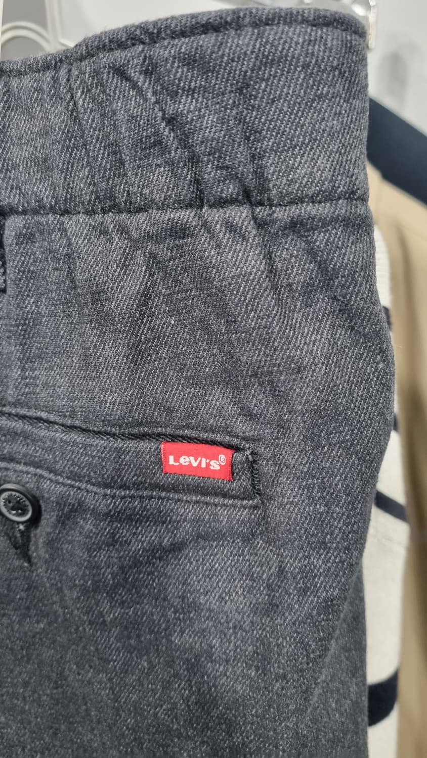 levi's 겨울 면바지 끈조임 밴딩팬츠 36~37size 거의새거 상품이미지4