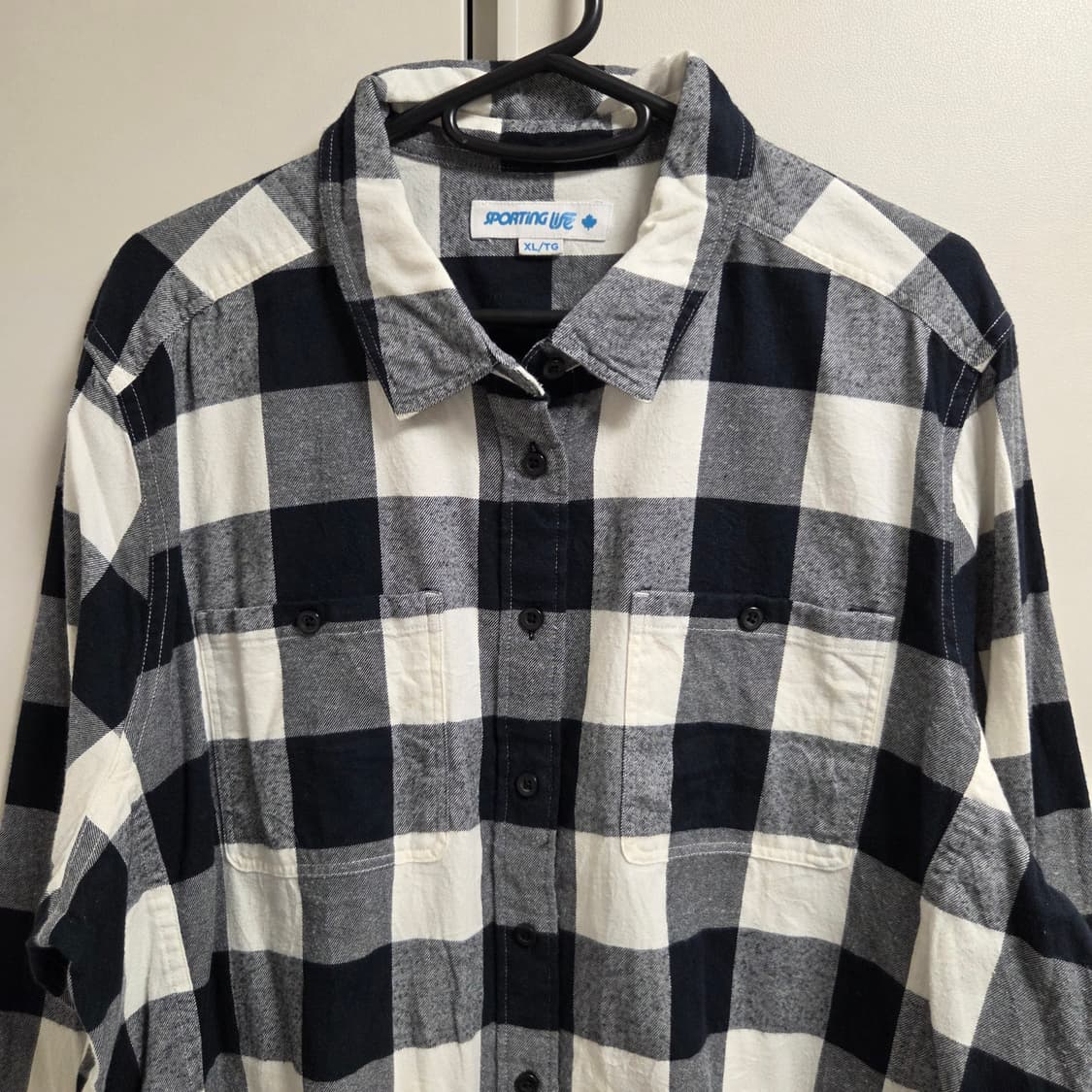 Sporting Life 플란넬 체크 셔츠 L-XL(100-105) 상품이미지2