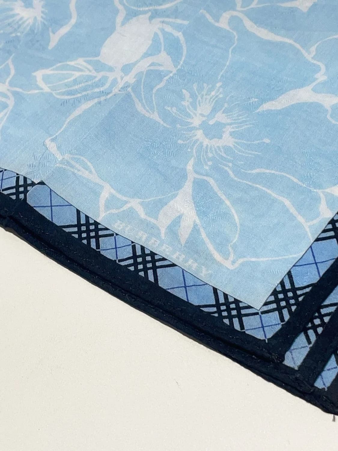 버버리 00s 시그니처 재팬 네이처 쁘띠 반다나 손수건 A1218 상품이미지4