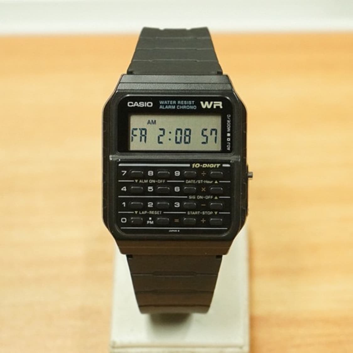 80s 카시오 ca-61w 10digit  481 데이터 뱅크 시계 상품이미지1