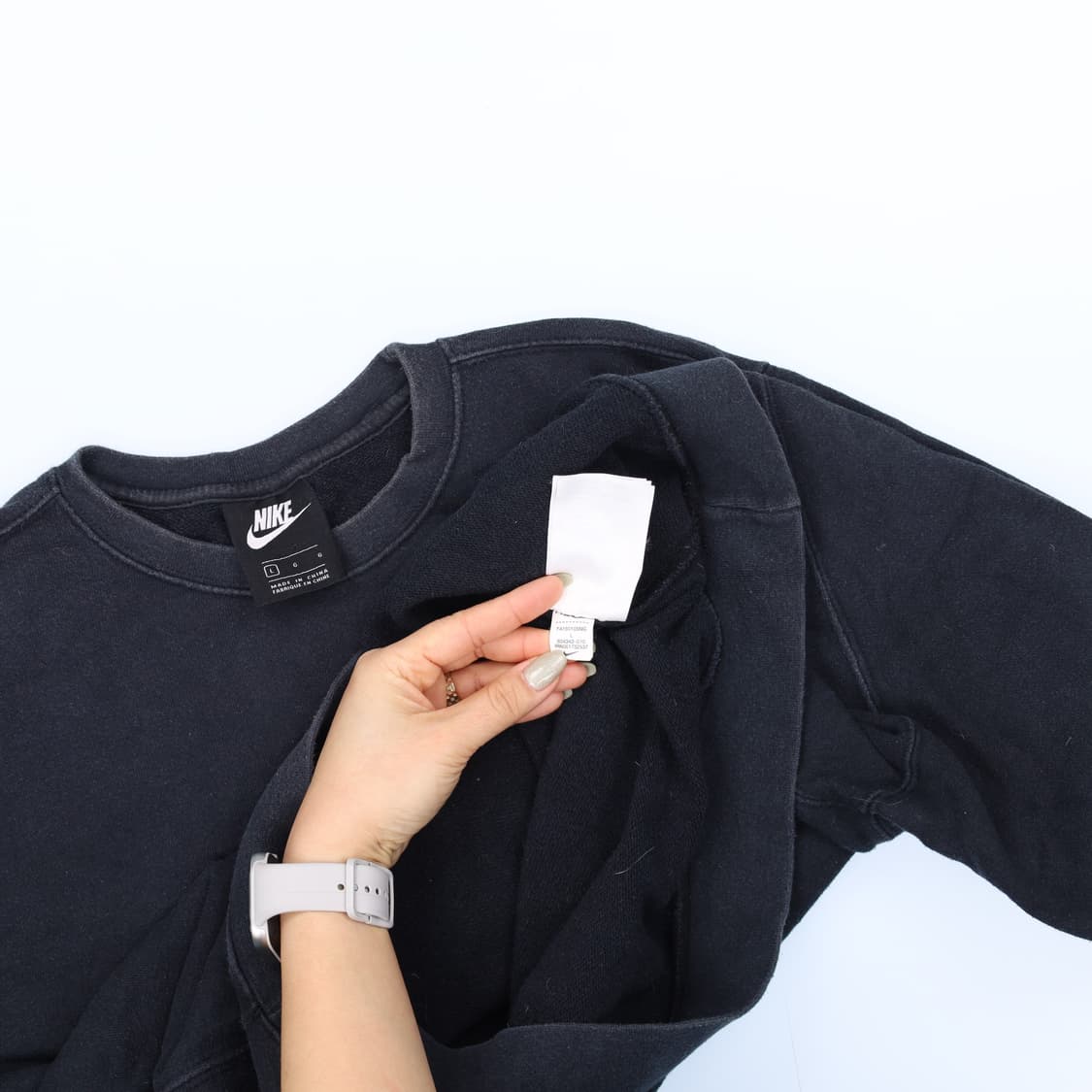 [L] 나이키 스몰로고 맨투맨 스웻셔츠 0120J 상품이미지5