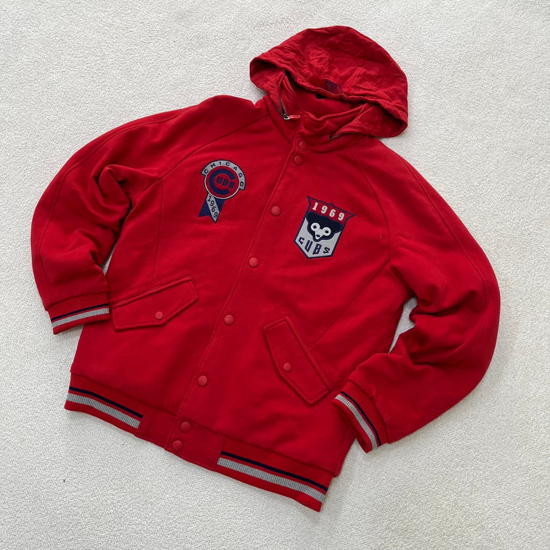 0105 엠엘비 후드 바시티 자켓 324M 상품이미지1