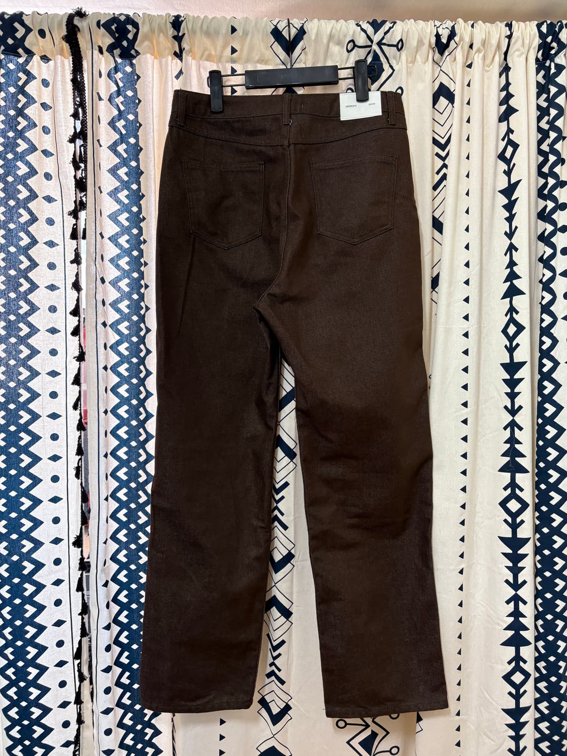 아모멘토 / 컬러 스트레이트 핏 데님 상품이미지4