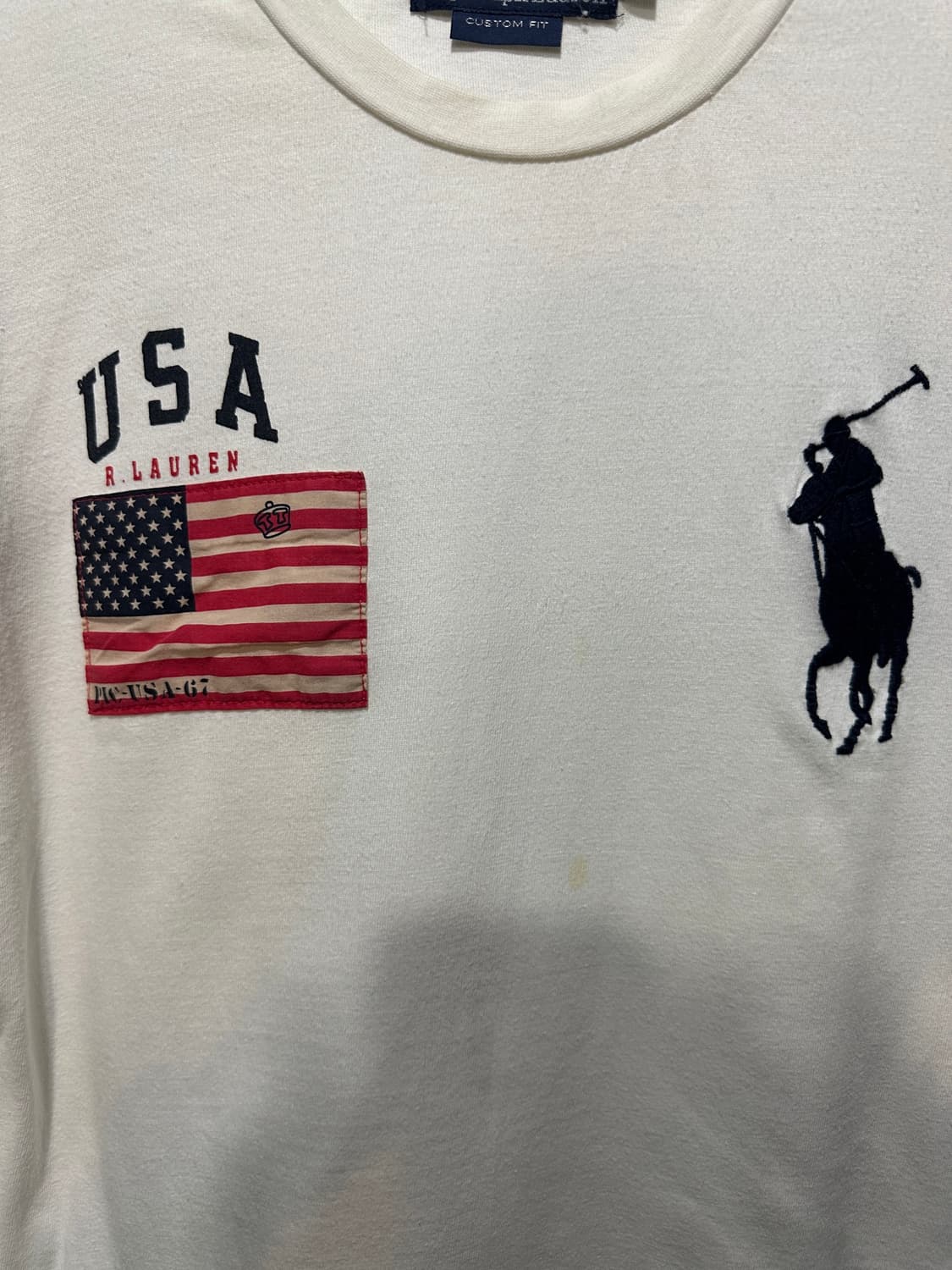 폴로 빅포니 usa 반팔티XL 상품이미지2