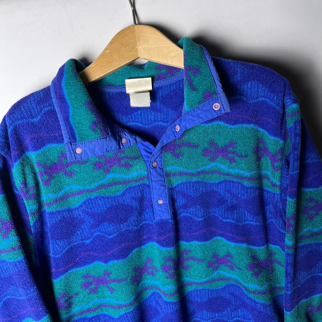 [LL Bean] 90's 엘엘빈 게코&피쉬 플리스 상품이미지3