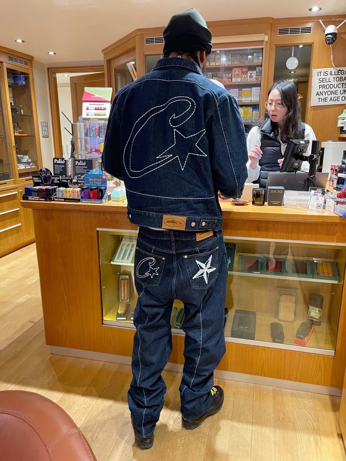 코르테이즈 c스타 데님 자켓 상품이미지1