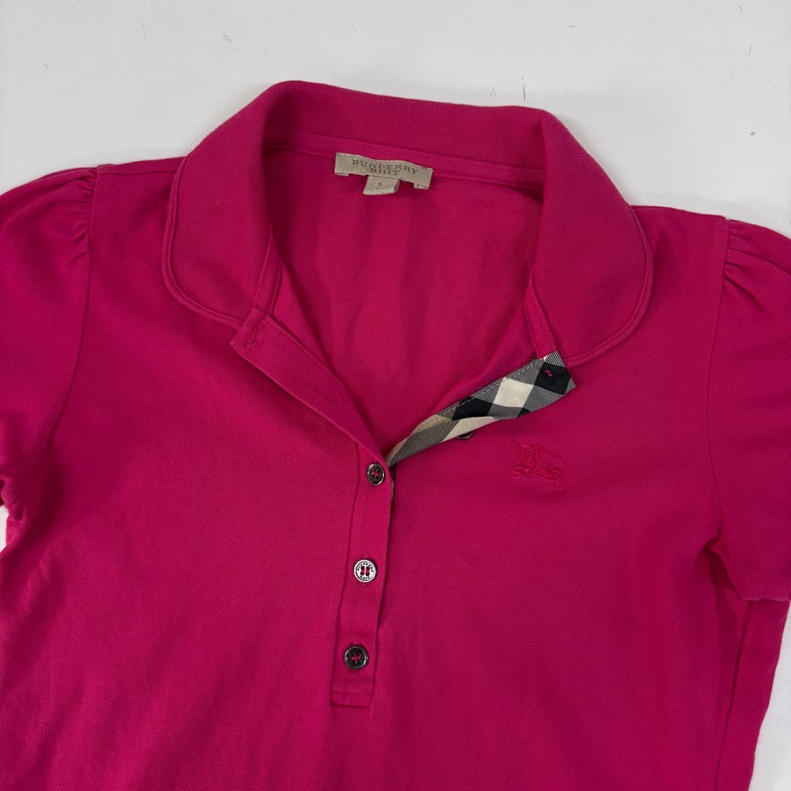 버버리 반팔 카라티 상품이미지5