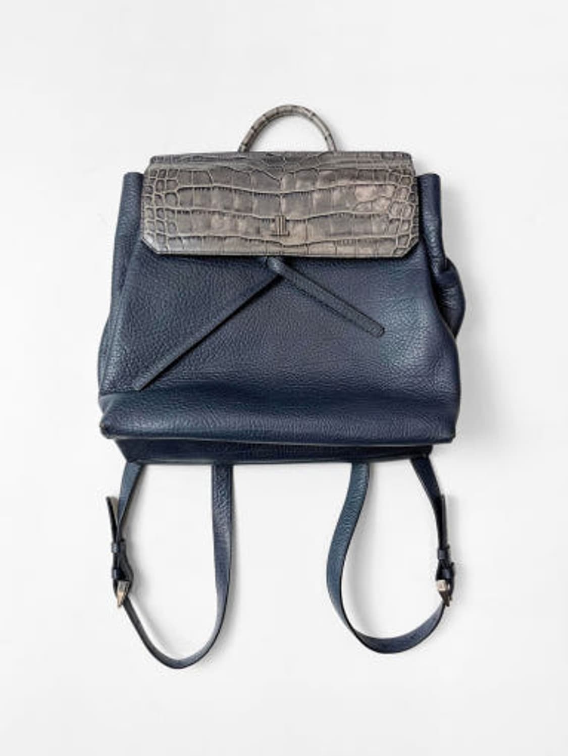 랑방 LANVIN 크로커다일 배색 백팩 PN4943 상품이미지1