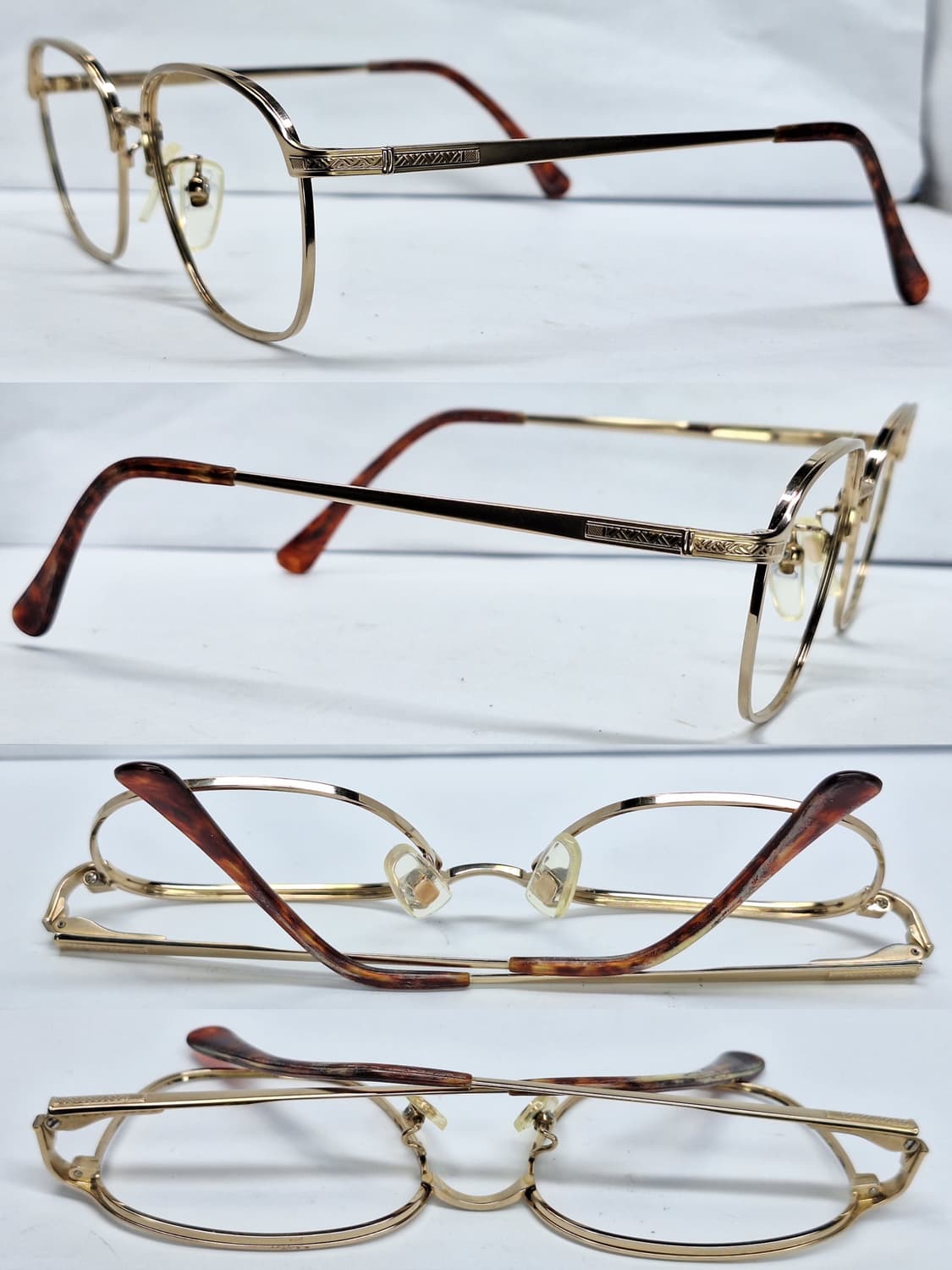 80~90s/빈티지 하이엔드 금압착/시티즌 Exceed 5622 안경테 상품이미지5