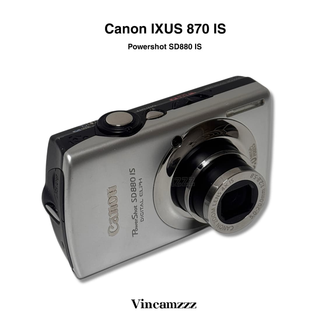 Canon 캐논 익서스 IXUS 870 IS (sd880)디지털 카메라 상품이미지2