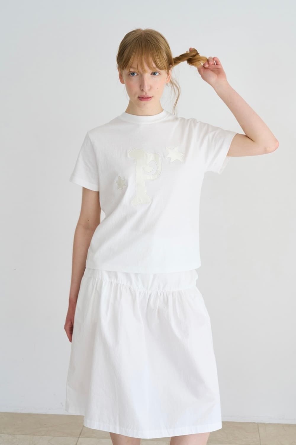 PESTO SHINE T-SHIRT WHITE 상품이미지3