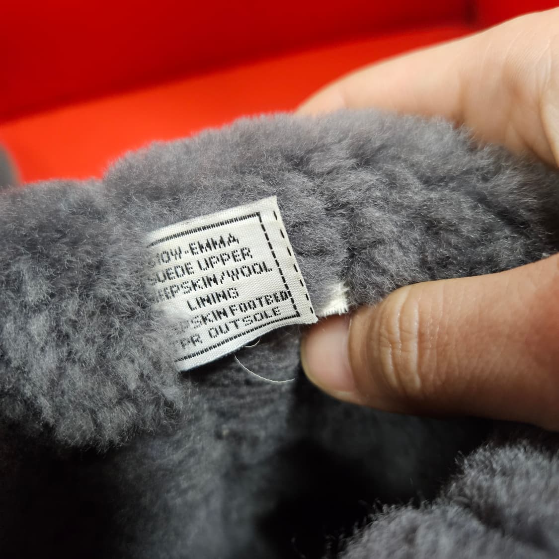 베어파우 나탈리아 차콜 퍼 부츠 38size 상품이미지7