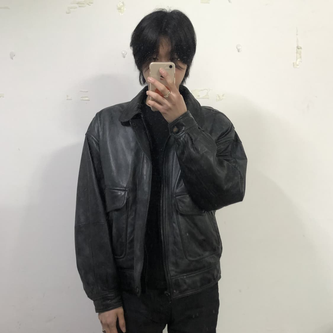 빈티지 워시드 A2 봄버자켓 상품이미지3