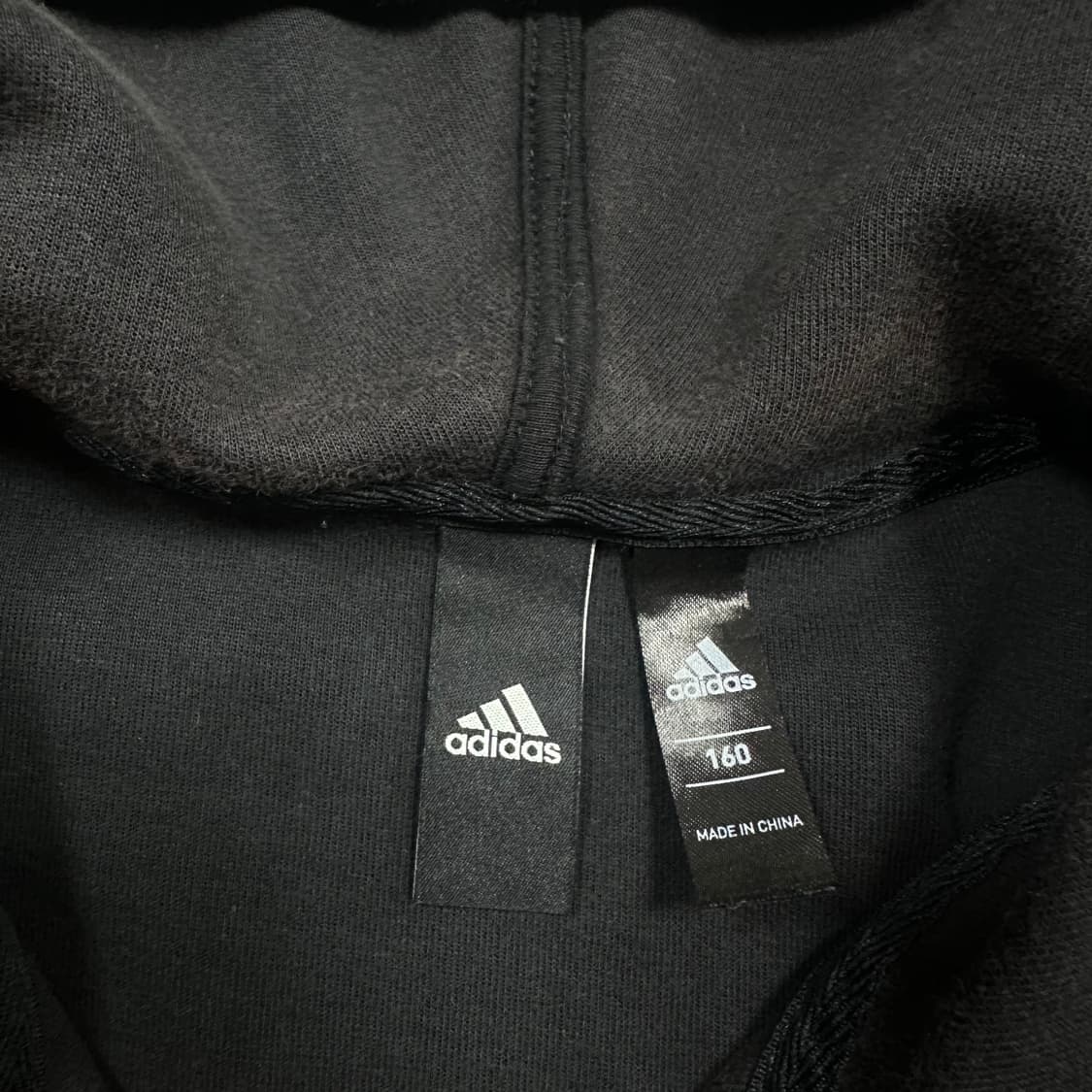 ✨ (만원 빈티지) 아디다스 그레이 트레이닝 후드 집업 (160) 상품이미지3