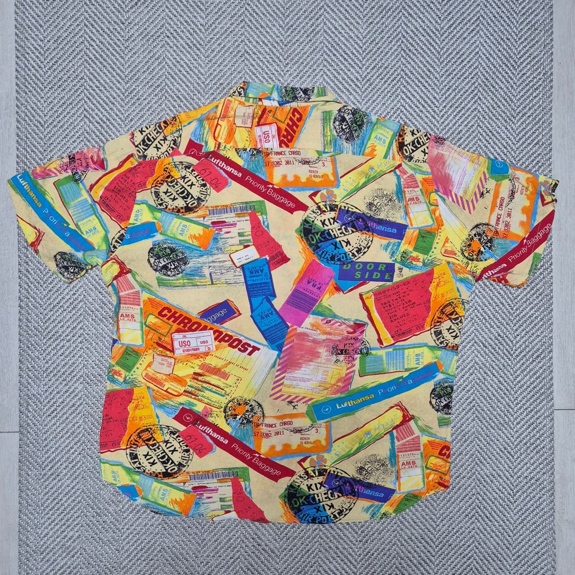 80s JAMS WORLD 하와이안 셔츠 (XL) 상품이미지7