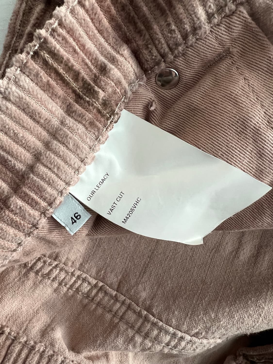 아워레가시 바스트컷 코듀로이 팬츠 상품이미지5