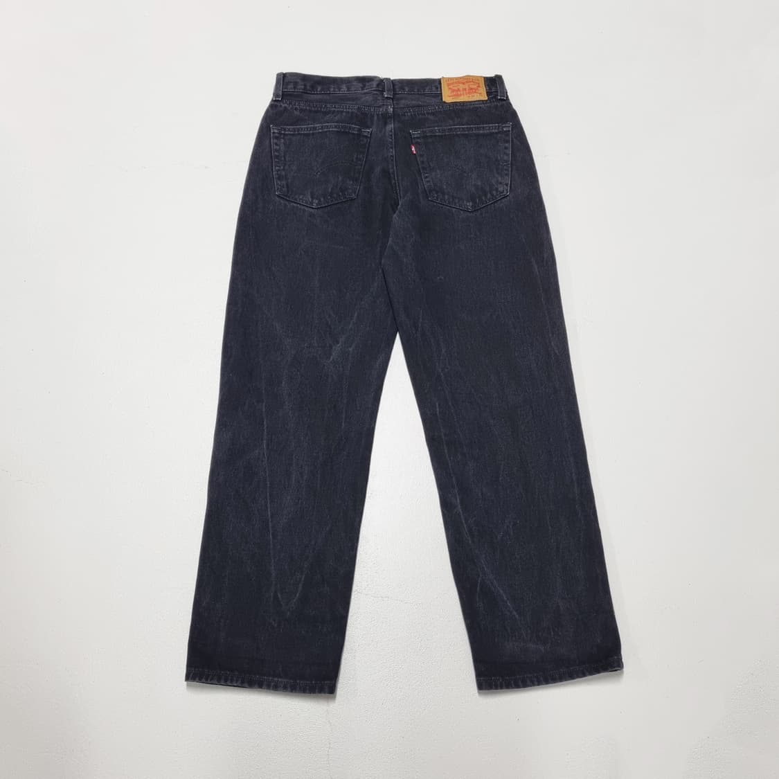 리바이스 550 흑청 데님팬츠 - 34x32 상품이미지3