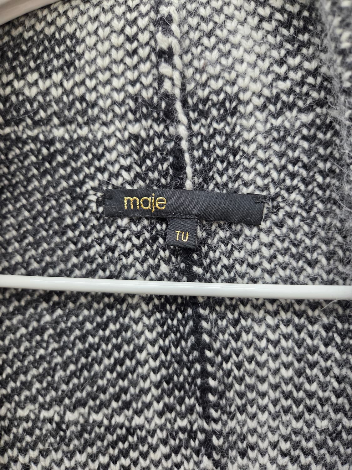 마쥬 울 판초 코트 상품이미지2