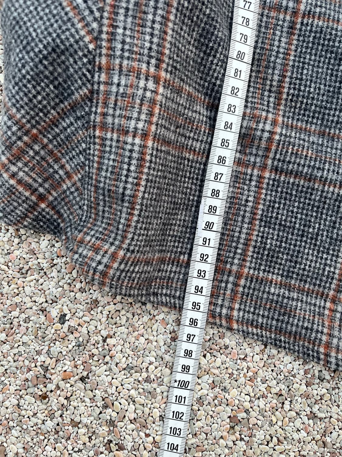 안지크 체크패턴 여성 후드코트(m)  상품이미지7