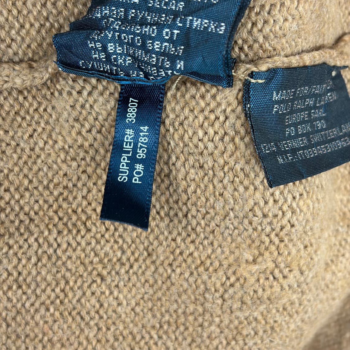 폴로 랄프로렌 브이넥 니트 티셔츠 상품이미지6