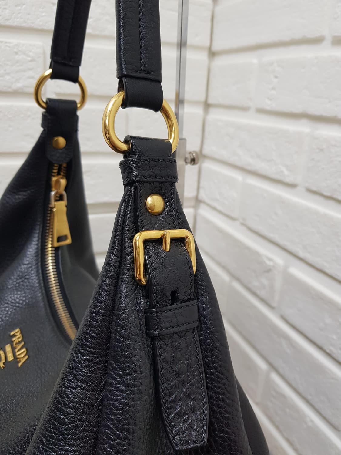 [정품] 프라다 비텔로 다이노 호보백 상품이미지5