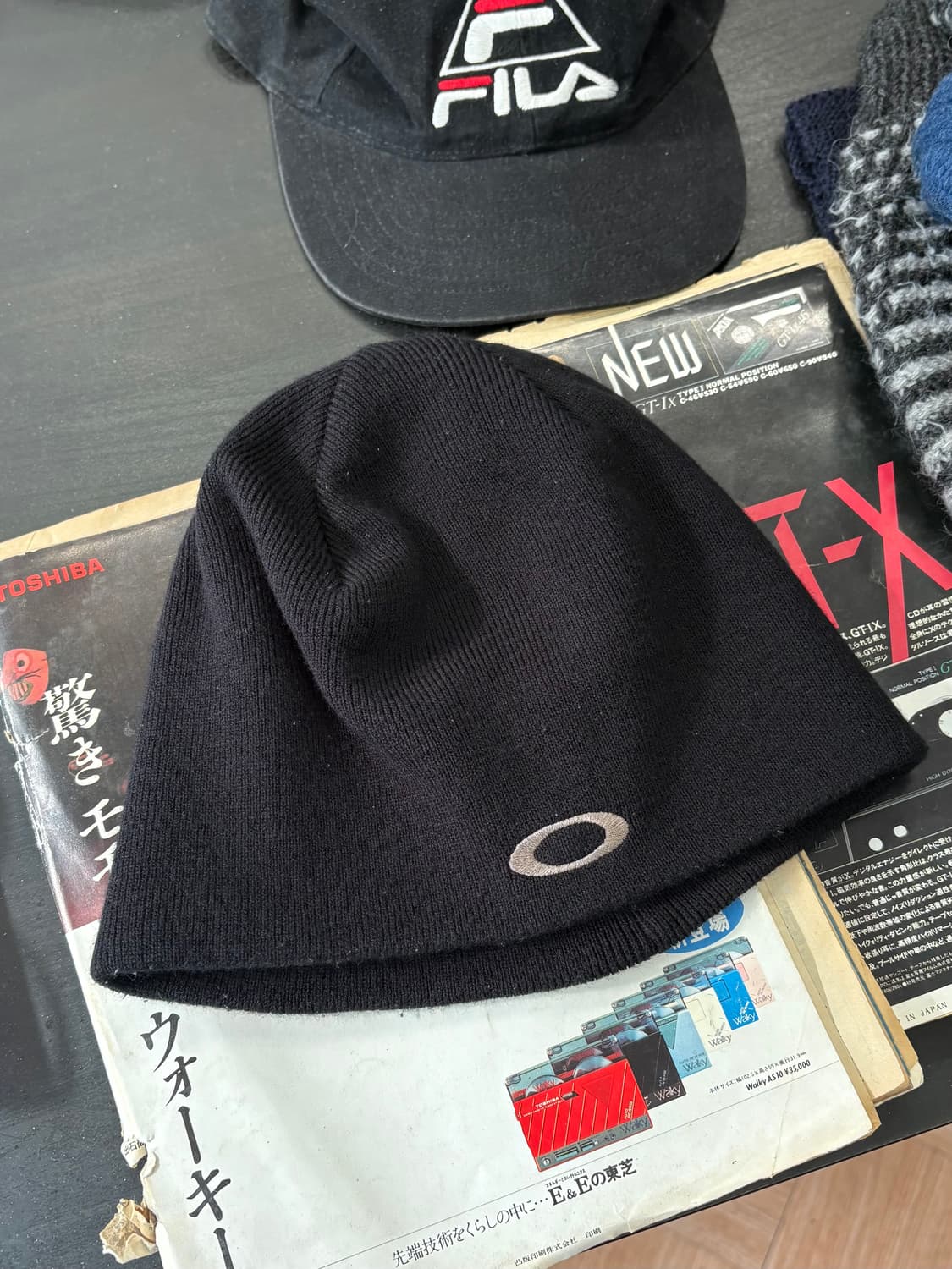 00s Oakley 센터로고 비니 상품이미지1