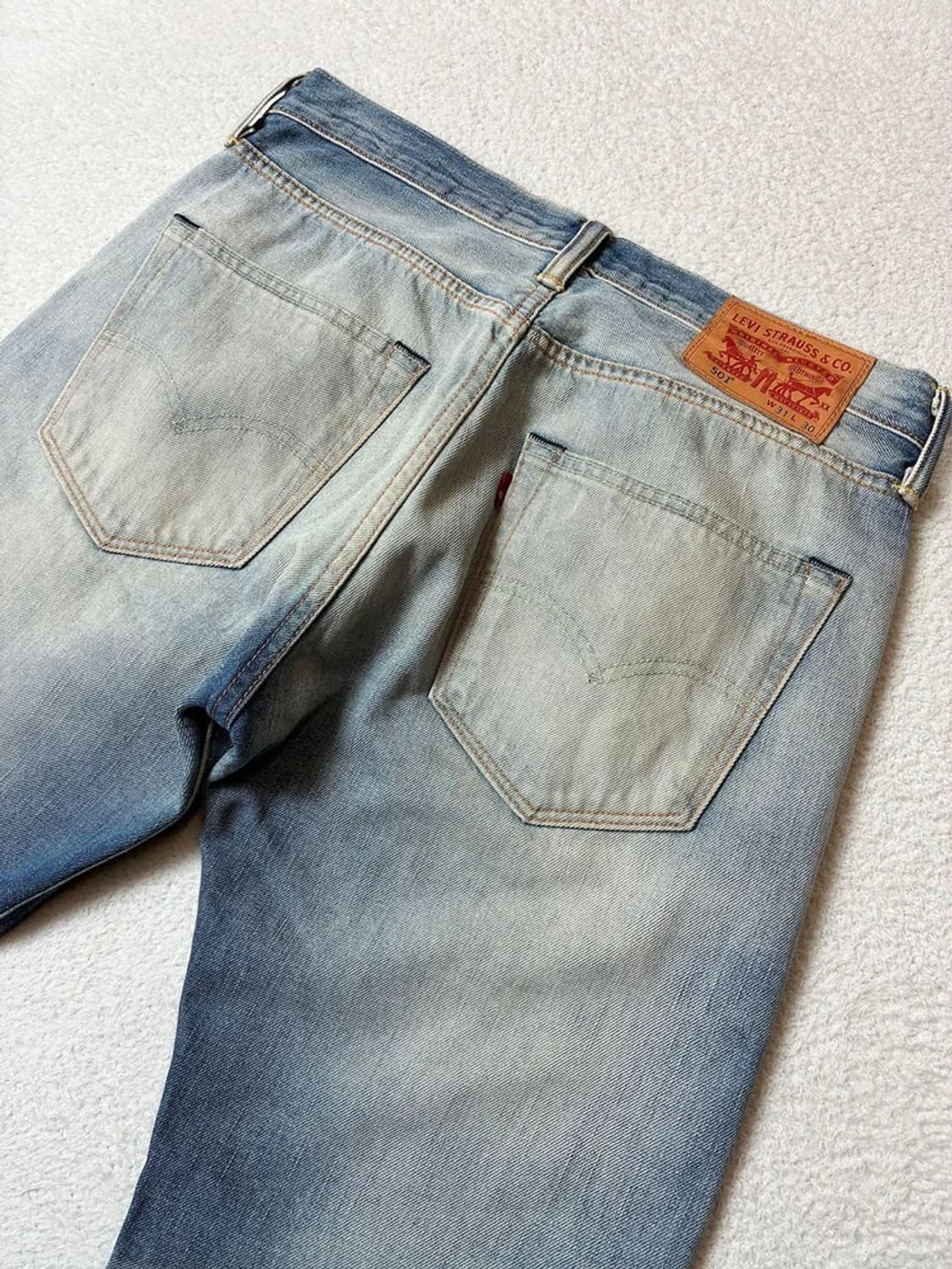 리바이스 501 00's 아이스워싱 데님 팬츠 PN6641 상품이미지6