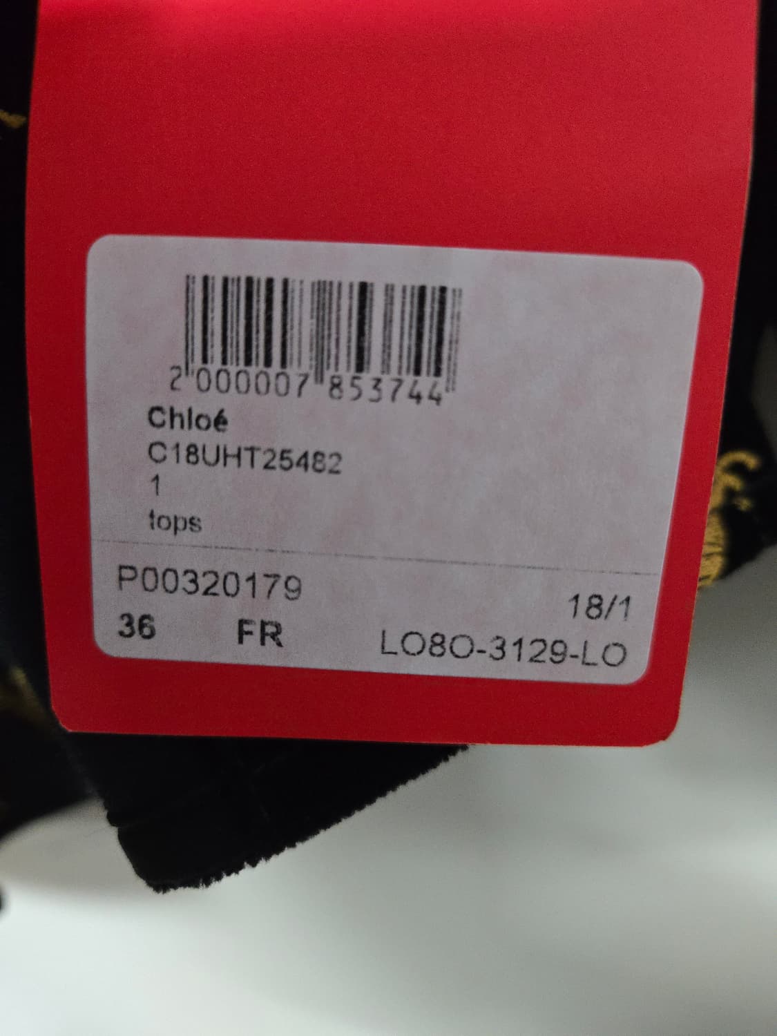 (새상품)끌로에 황금말 자수 벨벳 셔츠(프랑스36) (국내 44반 55) 상품이미지9