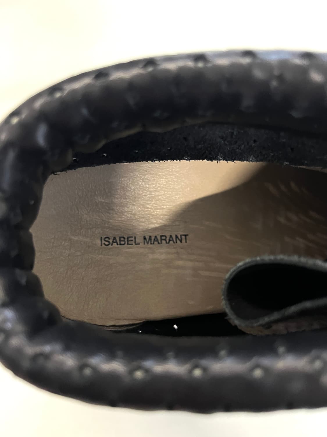 이자벨마랑 퍼포레이티브 레더 바비 스니커즈 상품이미지7