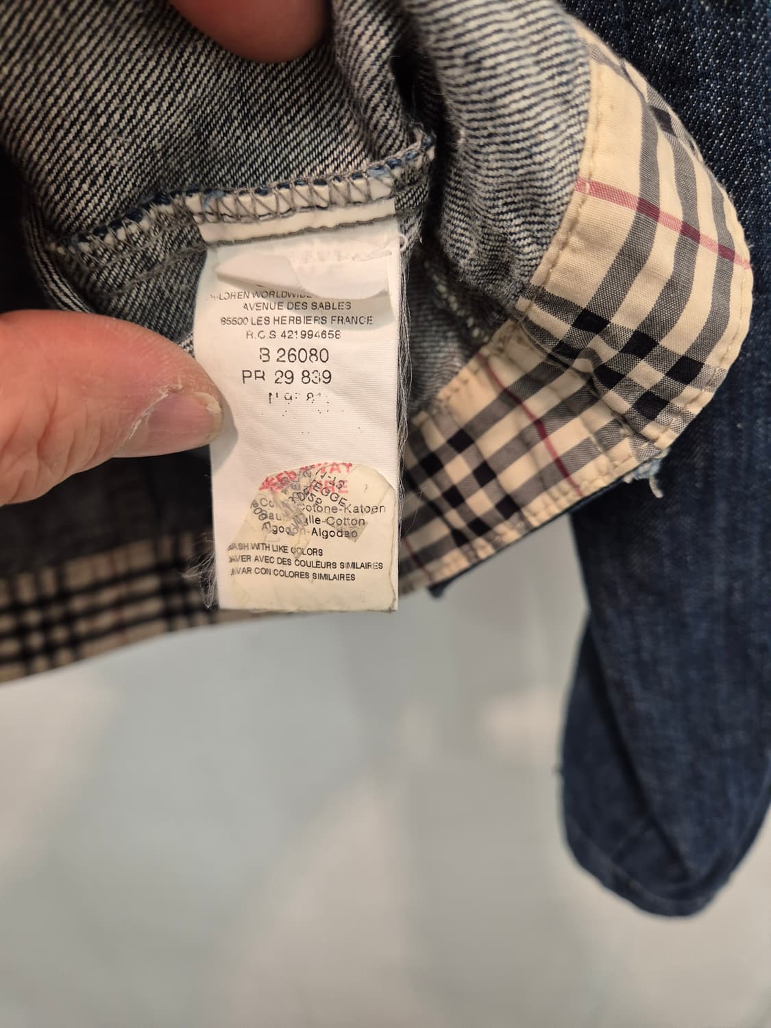 Burberry 데님 자켓  12 상품이미지5