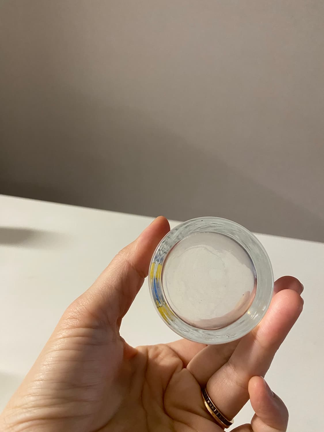 빈티지 유리컵 도날드덕 기린레몬 상품이미지5