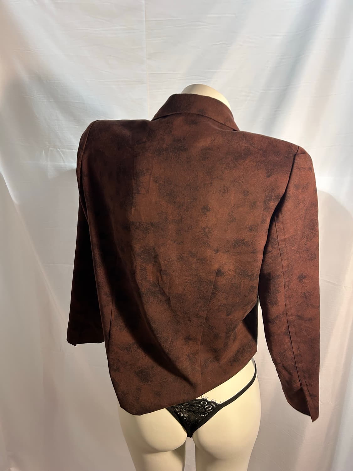 red brown stone dyed shirt 상품이미지3