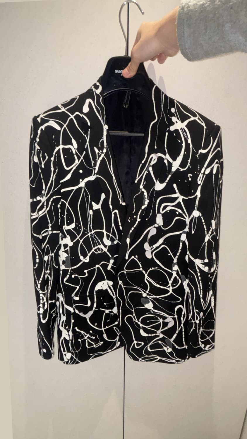 디올옴므 07fw 네비게이트 페인트 재킷 상품이미지1