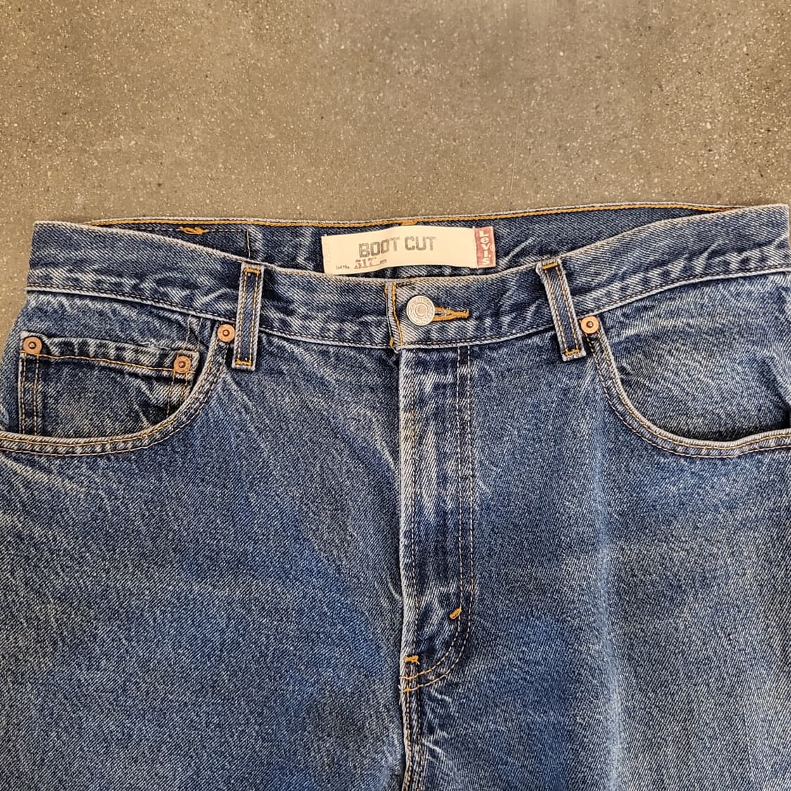 00's 빈티지 리바이스517 부츠컷 데님 청바지 상품이미지4