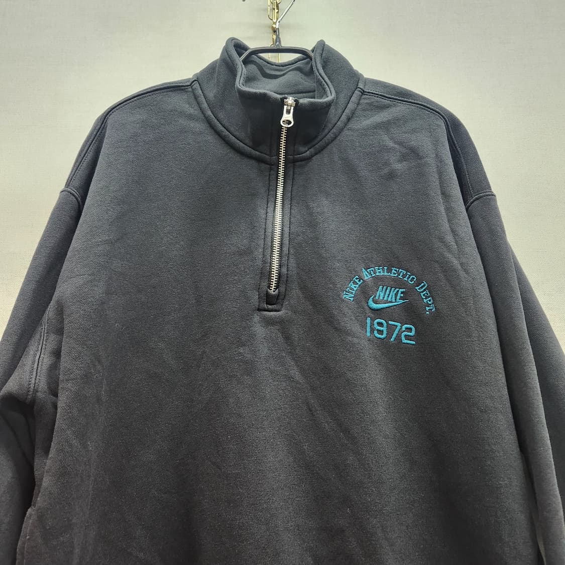 나이키 로고자수 반집업 맨투맨 L(XL) 상품이미지3