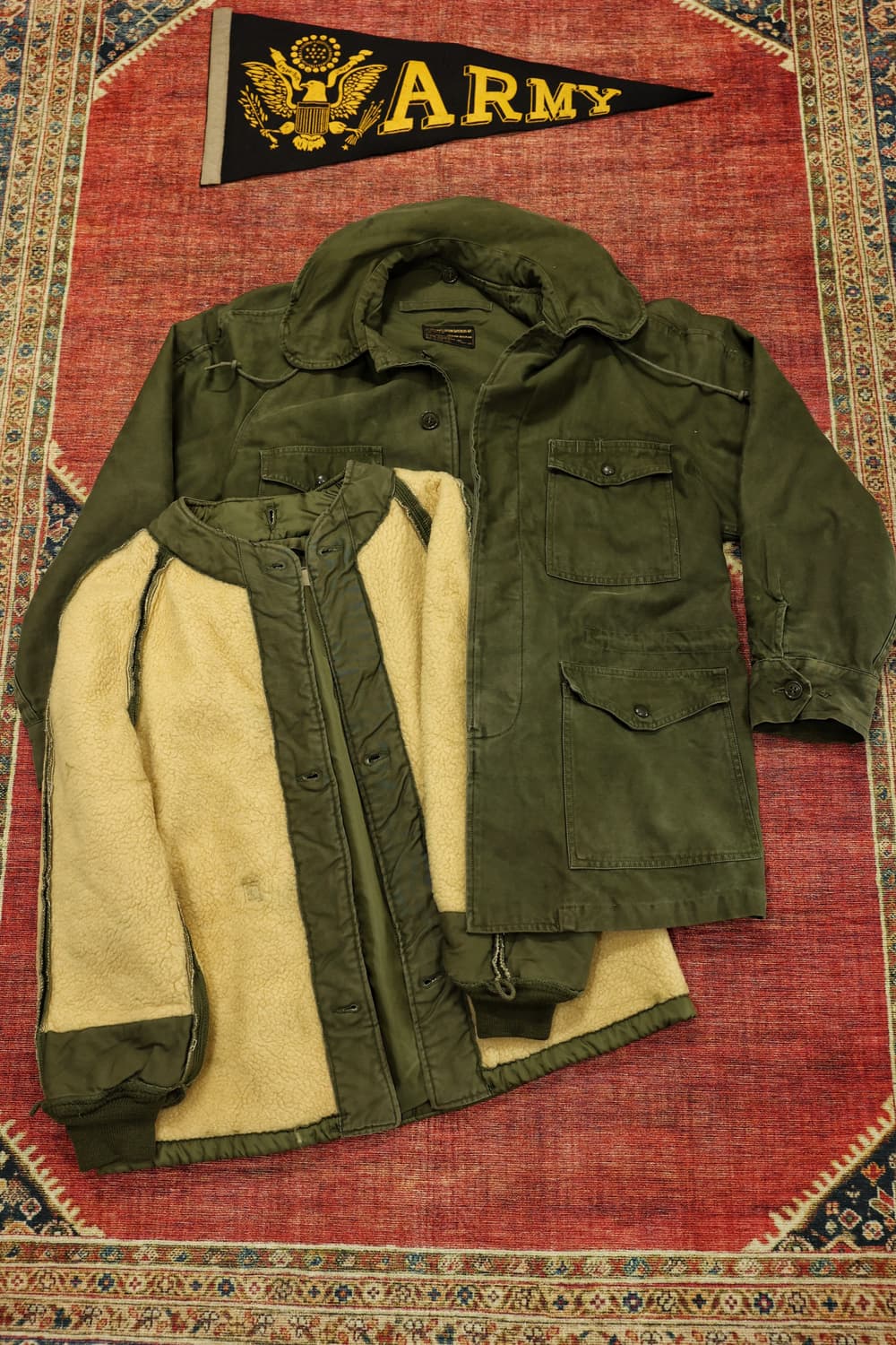60s 밀리터리 미공군 필드자켓 판매 상품이미지5
