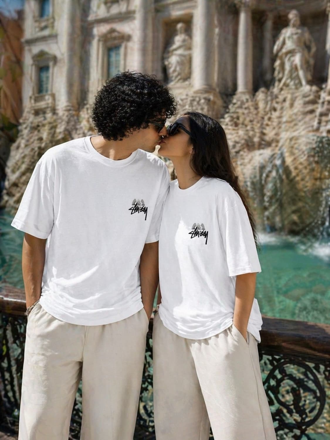 스투시 엔젤 에잇볼 그래픽 반팔 티셔츠 상품이미지2