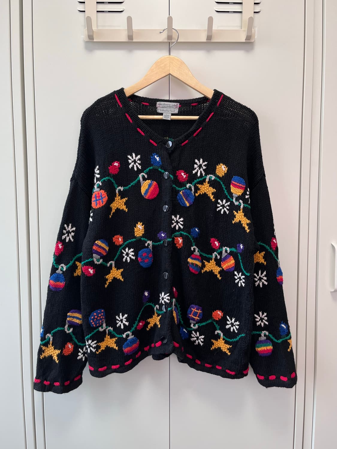 Northern isles 프리미엄 크리스마스 니트 가디건 상품이미지1