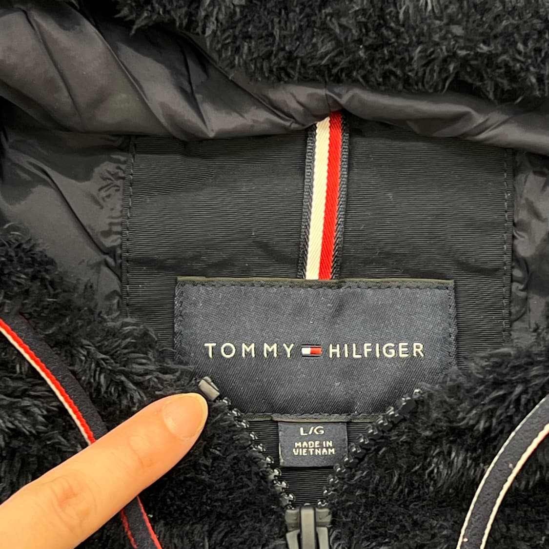 타미힐피거 배색 플리스 r2426 상품이미지6