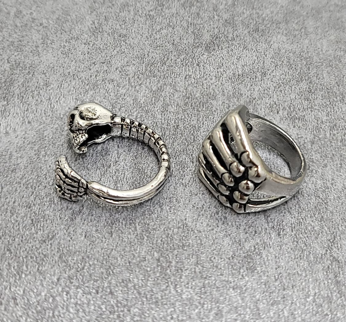 skull ring set 상품이미지6