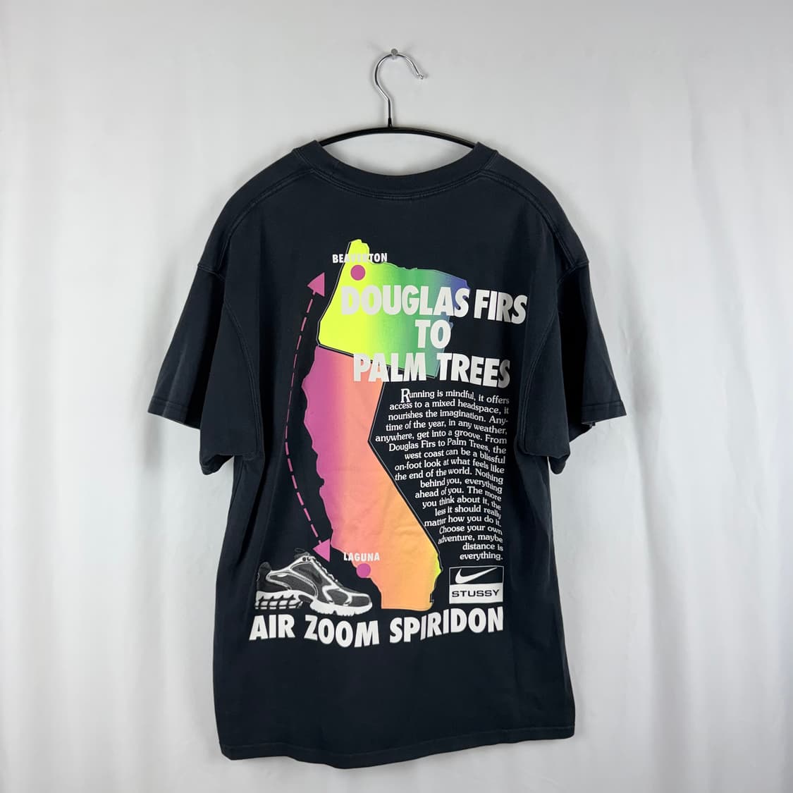 (L) 나이키 X 스투시 에어 줌 스피리돈 반팔 티 상품이미지5