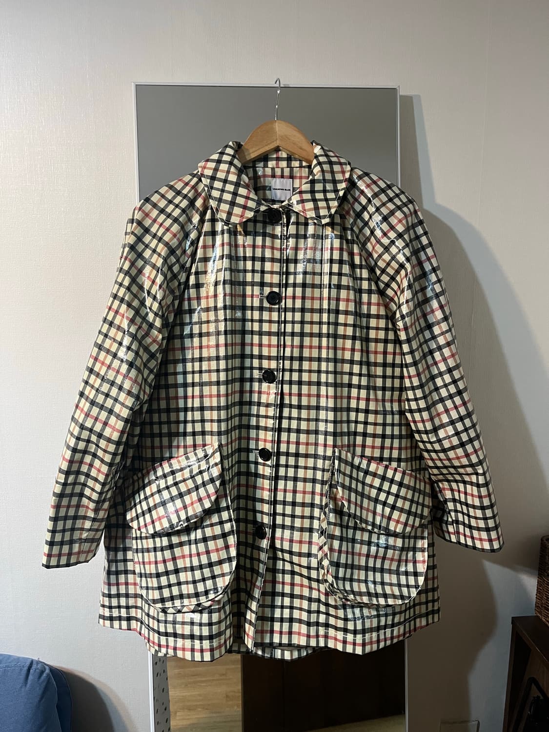 언노운블루 트렌치 코트 상품이미지4