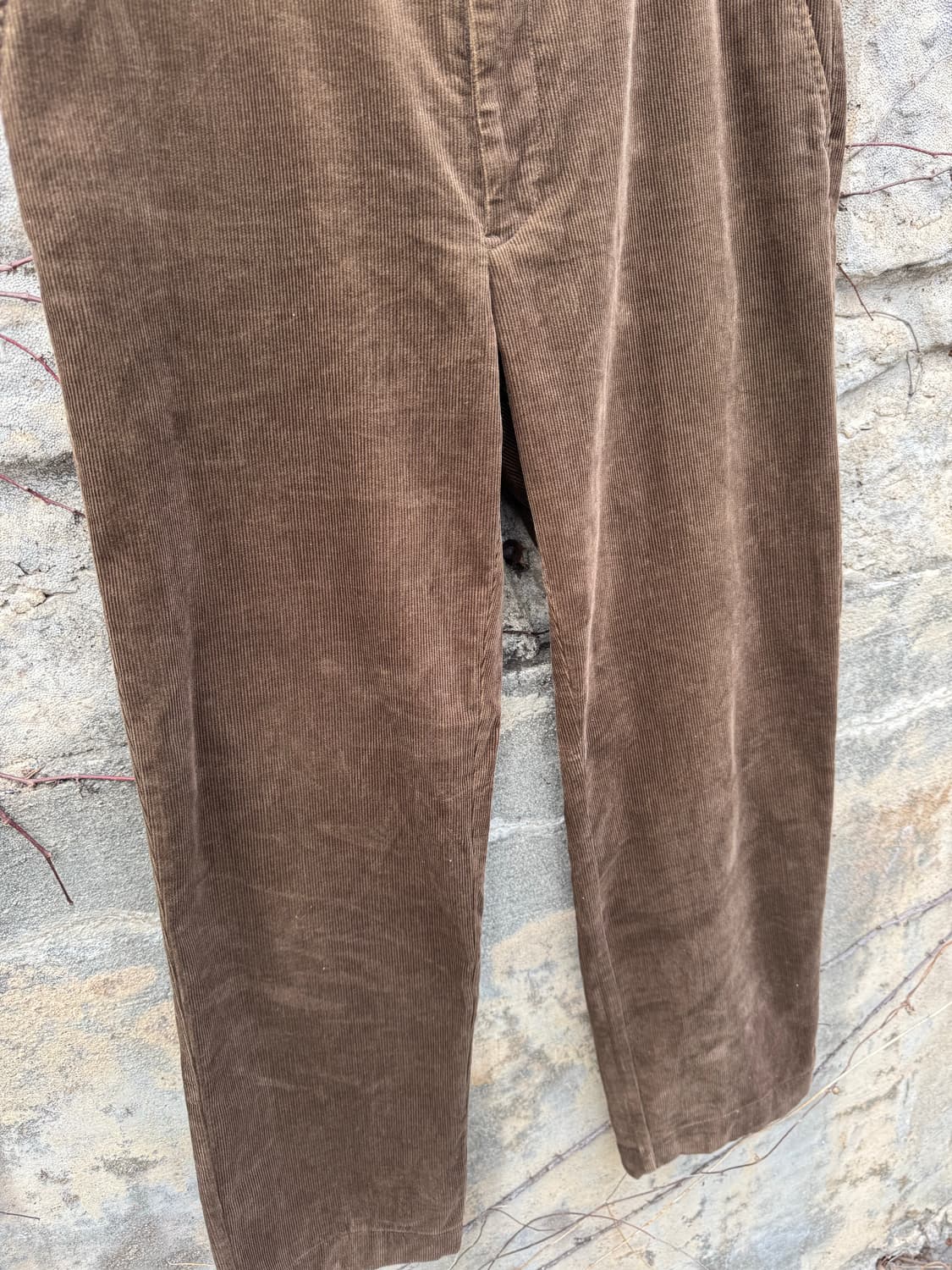 폴로 랄프로렌 빈티지 코듀로이 치노 팬츠 브라운 32 상품이미지5