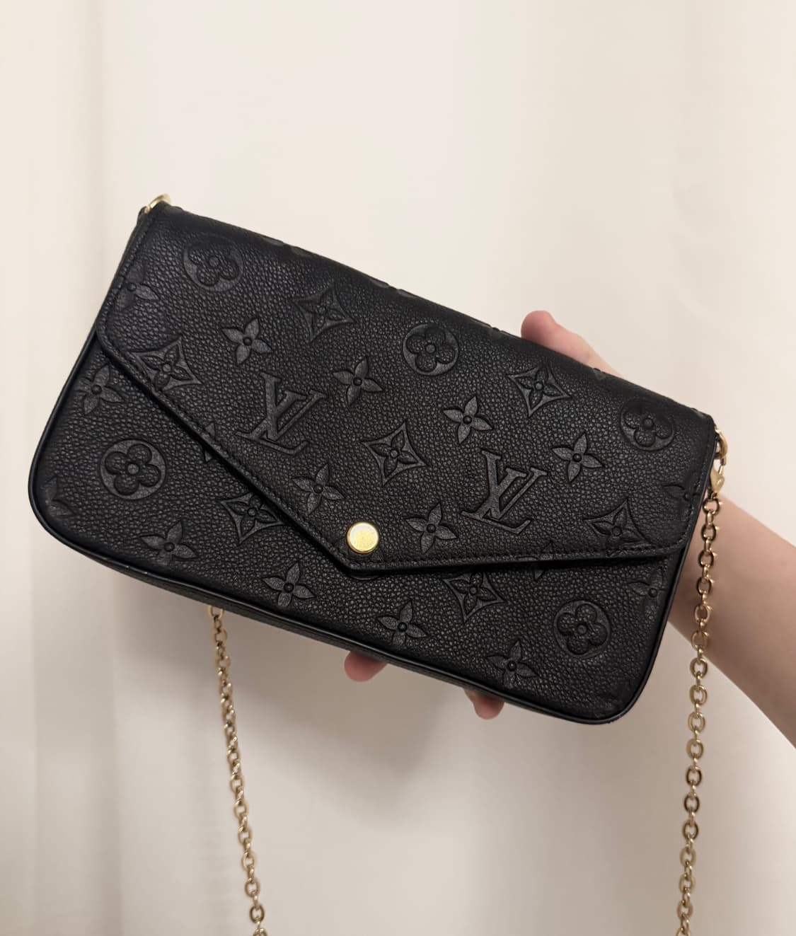 루이비통 포쉐트 펠리시 앙프렝뜨 블랙 상품이미지2