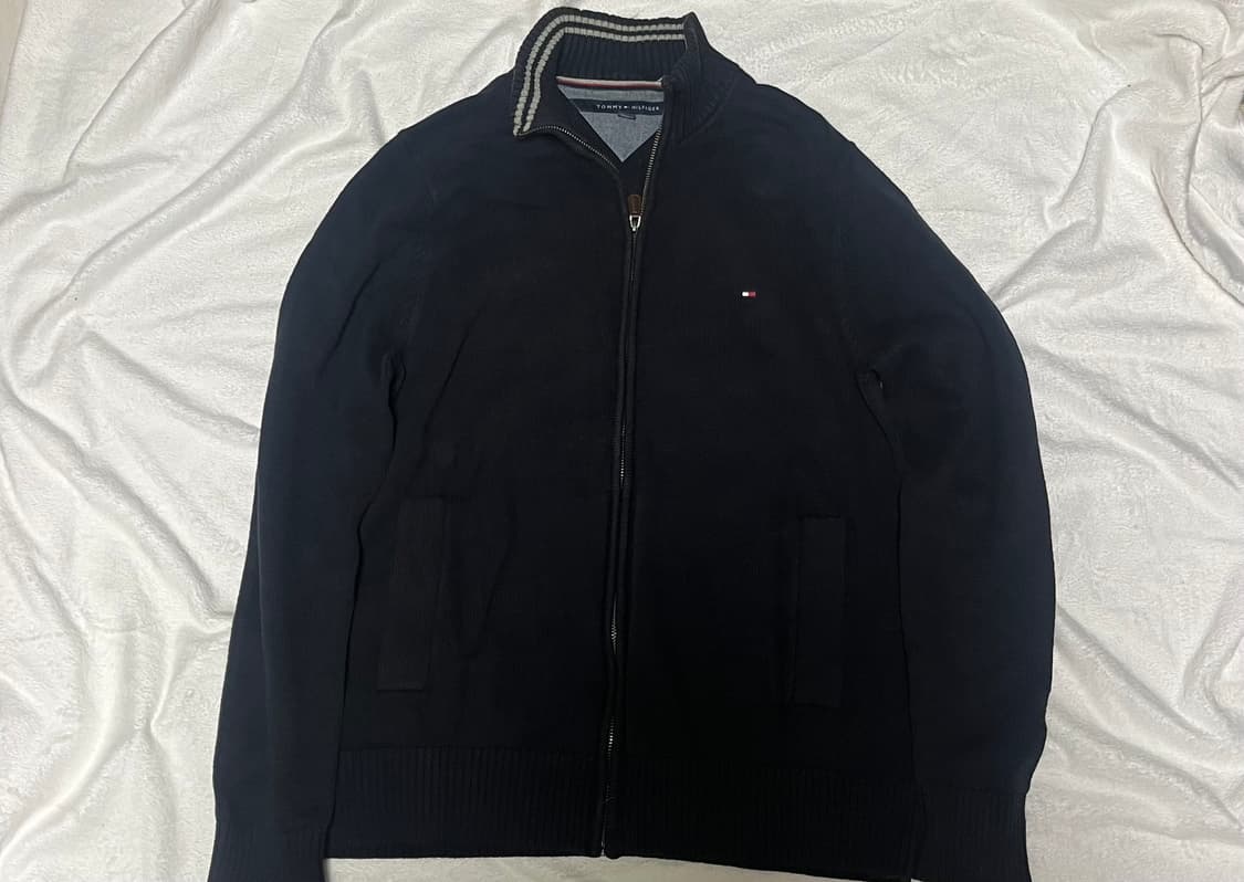 폴로 니트집업 상품이미지1