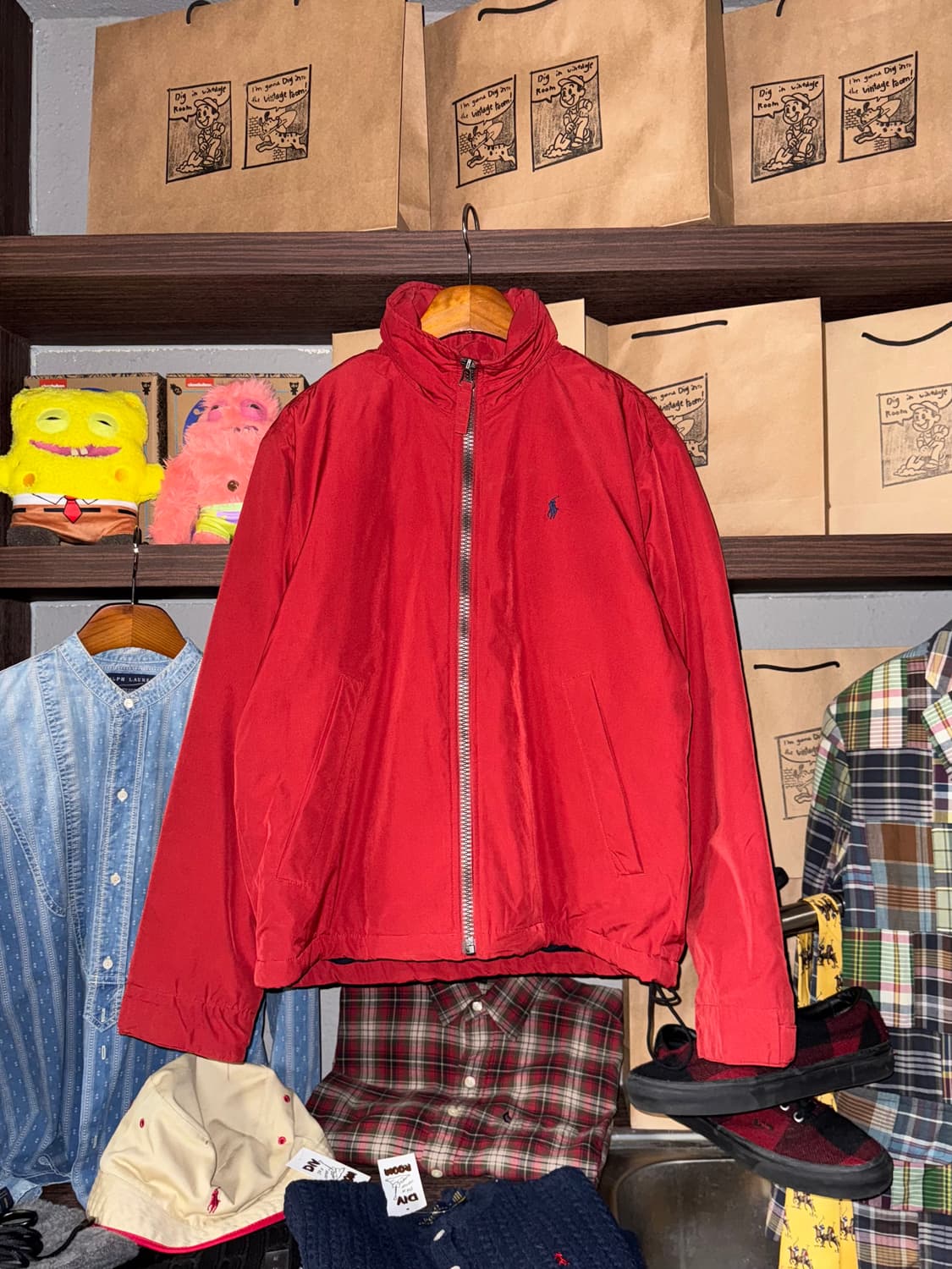 폴로 블루종 네이비포니 상품이미지1