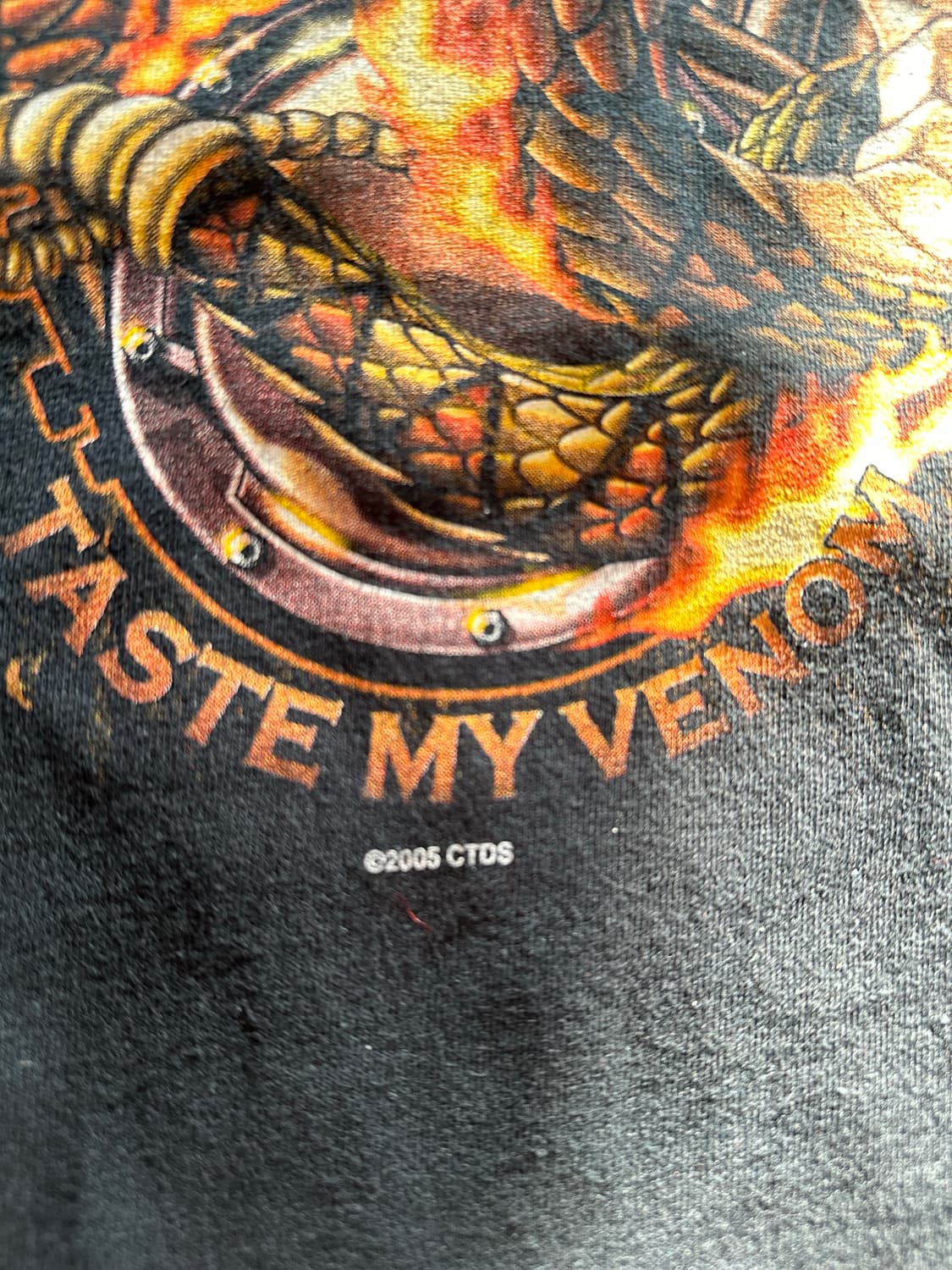 TASTE MY VENOM Bike tee -XL 상품이미지4