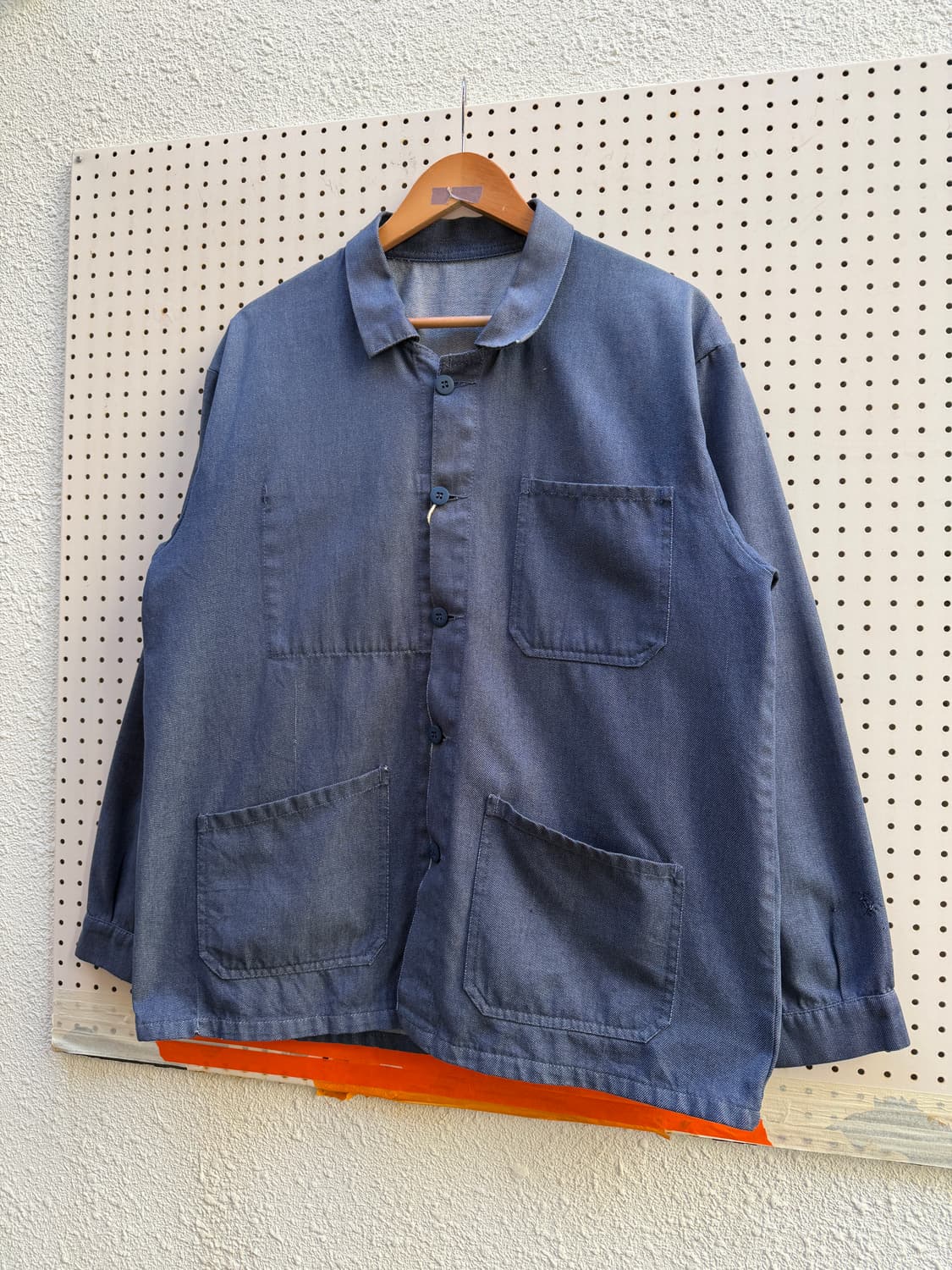 OLD VINTAGE DENIM FRENCH WORK 데님프렌치워크자켓 상품이미지4