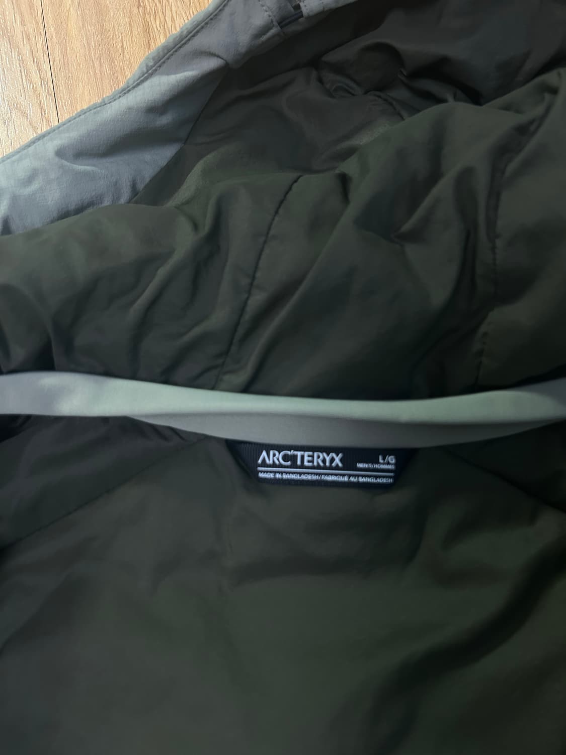 아크테릭스 아톰at 후디 디스토션 L 팝니다 상품이미지6